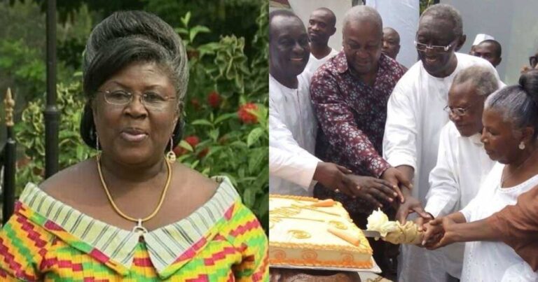 Ex-President Agyekum Kuffour finally speaks concerning the passing of his wife  – VIDEO