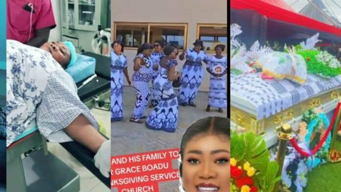Dr. Grace Boadu: Friends dance and twerk at thanksgiving service as if nothing has happened - video